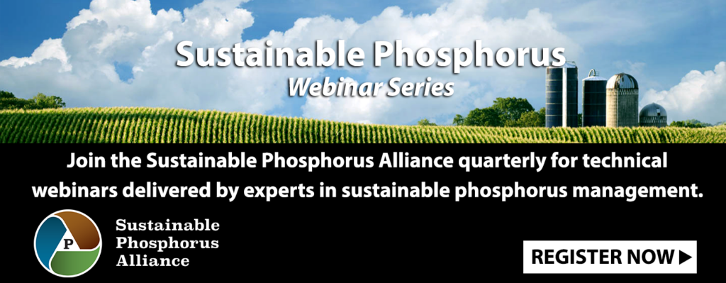 Banner for the Sustainable Phosphorus webinar series